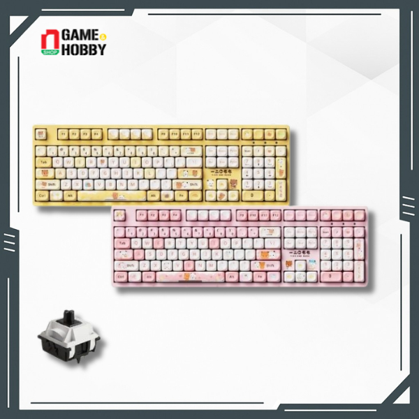 BÀN PHÍM CƠ AKKO 5108B PLUS YIER AND BUBU 3 MODE