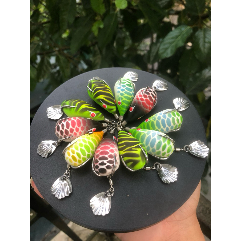 Nhái Hơi F35 Chính Hãng  TNT Lưỡi  Độ Thủ Công chì đúc