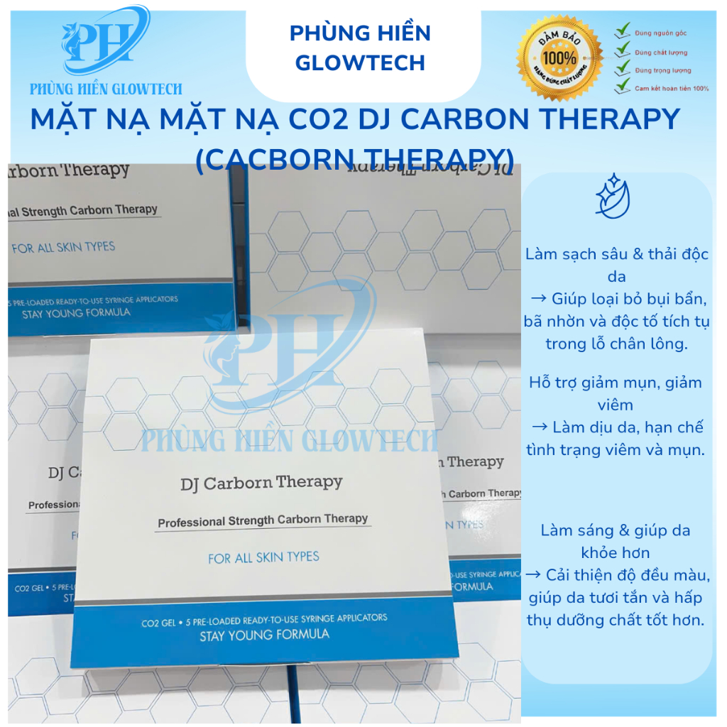 MẶT NẠ CO2 DJ CARBON THERAPY