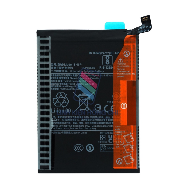 Pin dành cho Xiaomi Redmi Note 13 (BN5P) 23129RAA4G 5000mAh Zin