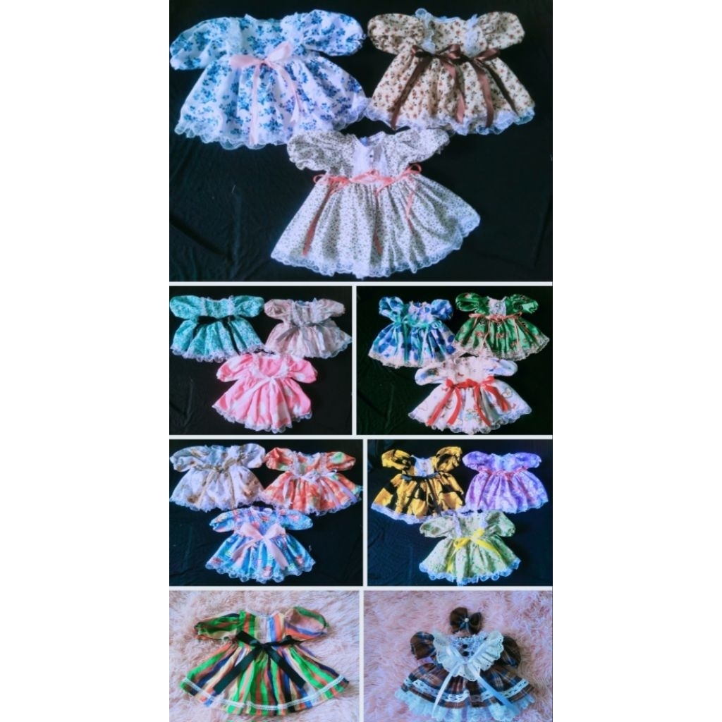 SALE Mẫu đầm cho doll 12in ngẫu nhiên