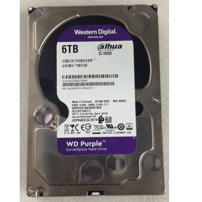 Ổ Cứng WD Purple 6TB Chuyên Camera – HDD Western Digital Surveillance Chính Hãng