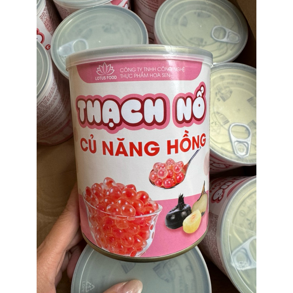 THẠCH NỔ CỦA NĂNG LOTUS FOOD 850gr