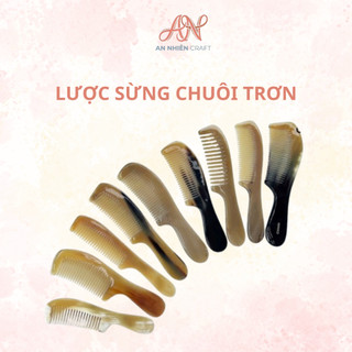 Lược Sừng Massage Da Đầu – Lược Chải Tóc Chống Rụng Tóc – Không Tĩnh Điện - AnNhienCraft