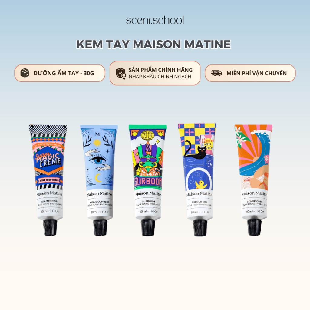 Kem tay Maison Matine 30g chính hãng | SCENT SCHOOL PERFUME