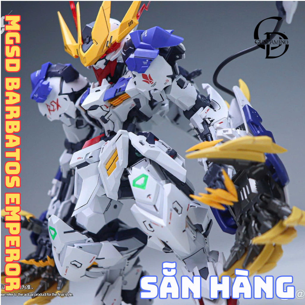 [HÀNG SẴN ] MÔ HÌNH LẮP RÁP MGSD BARBATOS LUPUS REX EMPEROR 1/100