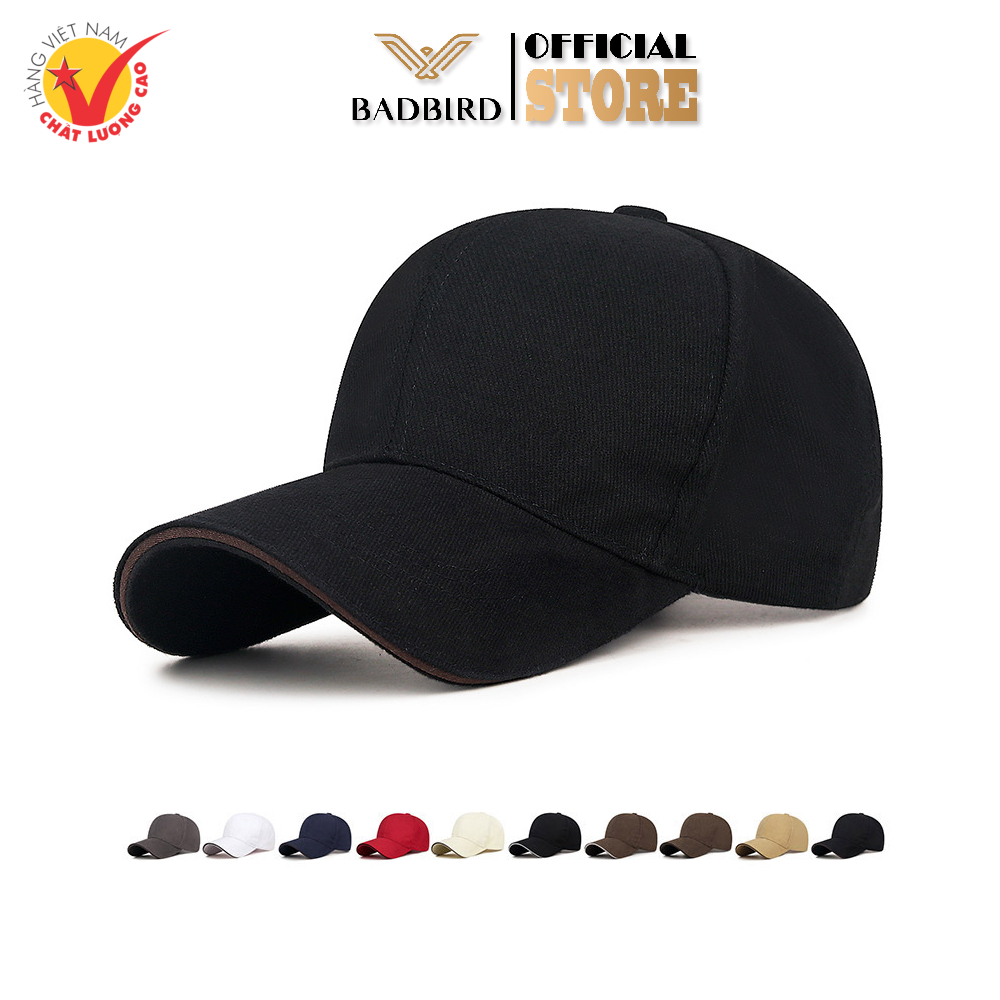 Mũ lưỡi trai unisex BASIC PLUS 100% Cotton BADBIRD - Tự hào thương hiệu Việt Nam