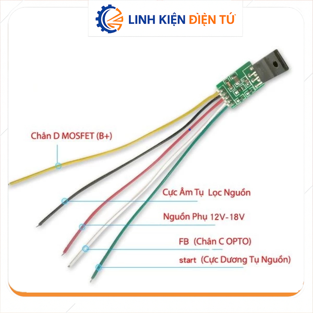 [Linh Kiện Điện Tử][G124] Mạch Cấp Nguồn 5 Dây CA-888 DM0465R DM0565R