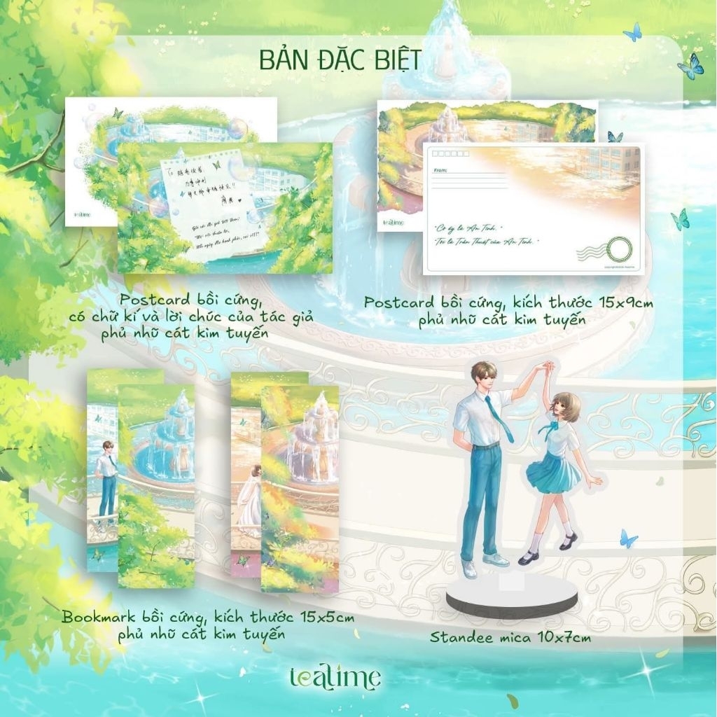 Phụ Kiện Bookmark/Postcard/Standee + Em Là Tiểu Tiên Nữ Của Anh T1-2