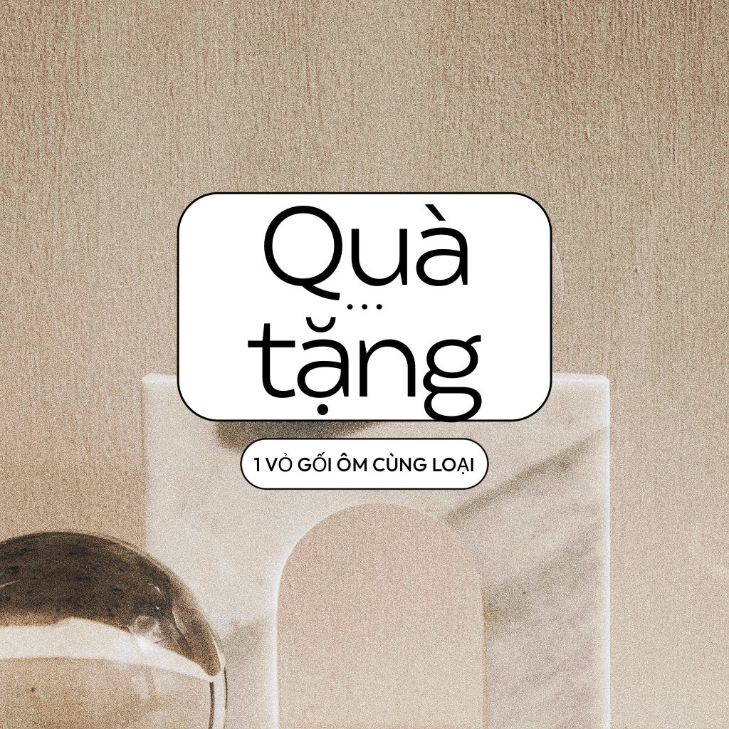 [QUÀ TẶNG] Vỏ Gối Ôm Size 38x105cm Cao Cấp October Bedding Dây kéo khoá tặng theo mẫu đã mua