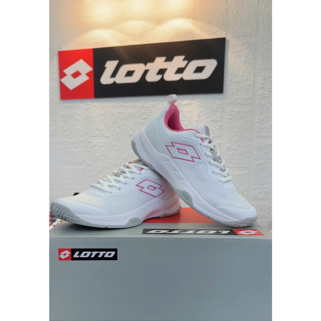 Giày Pickleball LOTTO Mirage 700 Nữ – Chuẩn chất Ý, tối ưu hiệu suất || Kèm Tất LOTTO