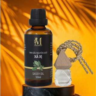 Tinh dầu xá xị Mocotics 50ml nguyên chất gỗ gù hương thơm phòng xông khuếch tán tặng lọ treo xe