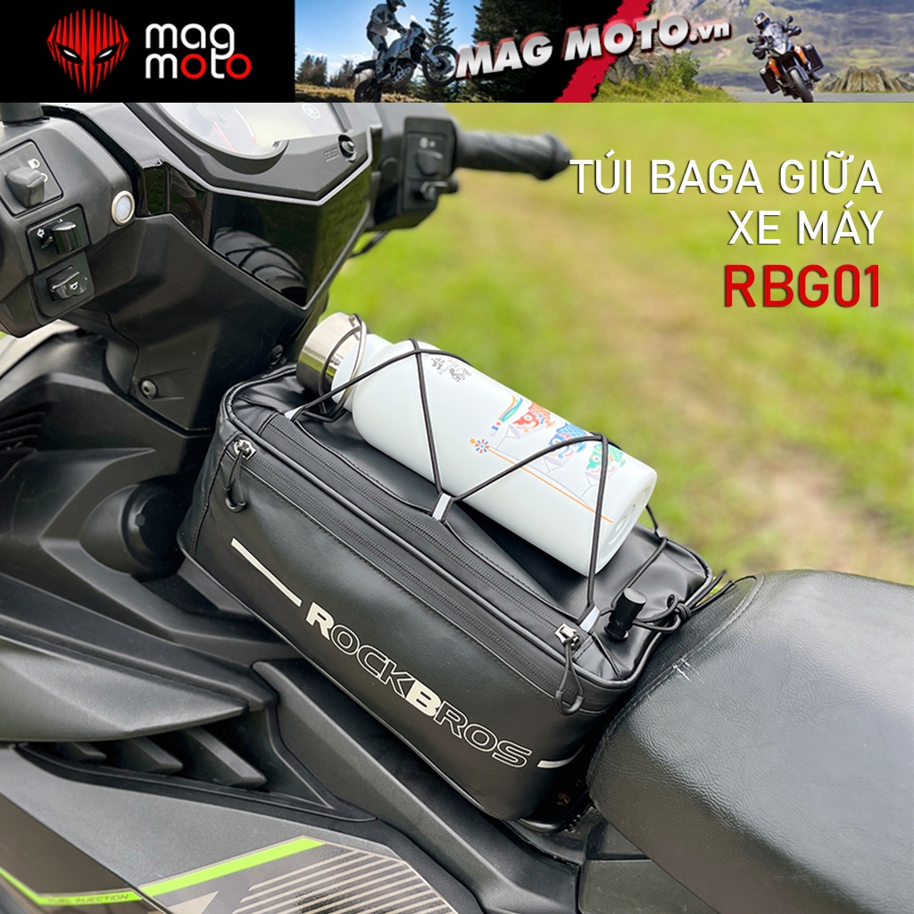 Túi gắn baga giữa xe máy RBG01 - Túi baga xe máy