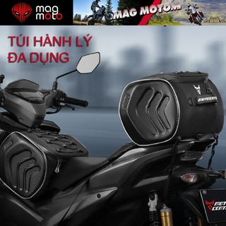 Túi Baga giữa xe máy đa năng MC-0135 - Hỗ trợ lắp baga giữa và yên sau - chính hãng Motocentric