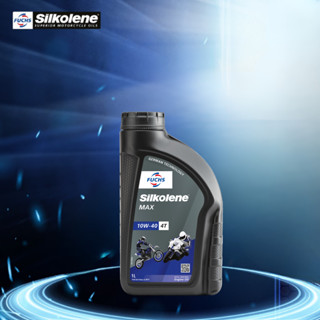 Dầu nhớt động cơ Silkolene Max 10W-40 4 thì cho xe máy hiện đại dung tích 1L/0.8L