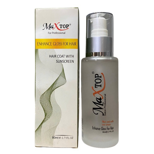 Tinh dầu dưỡng tóc Maxtop Enhance Gloss For Hair 80ml