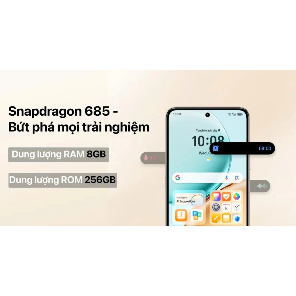 Điện Thoại Honor X7d 5G 8GB 256GB - Chính Hãng Fullbox Demo | BigBuy360 - bigbuy360.vn