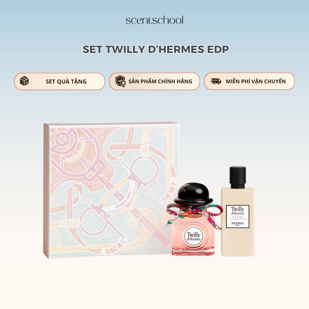 Set Nước Hoa Quà Tặng Twilly | Nước Hoa Nữ | SCENT SCHOOL PERFUME