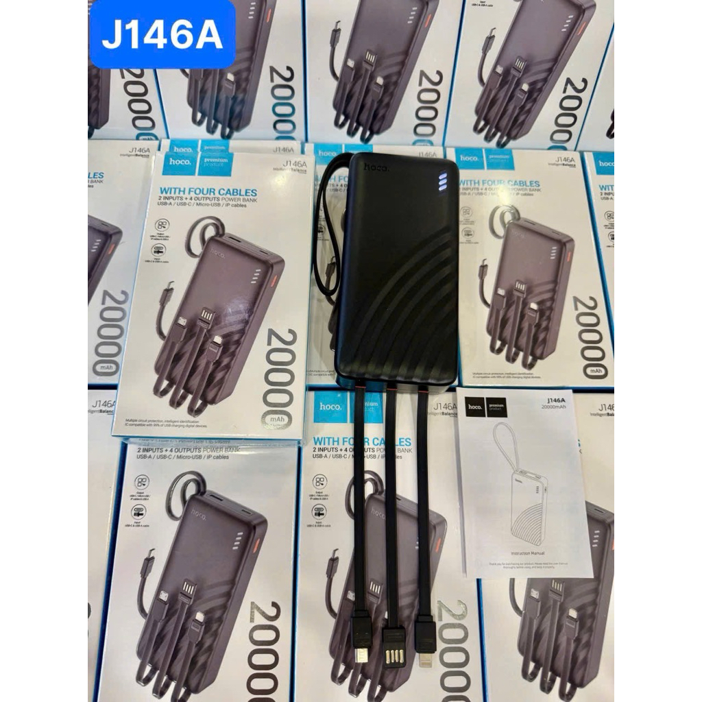 SẠC DỰ PHÒNG J146A CHÍNH HÃNG PIN TRÂU