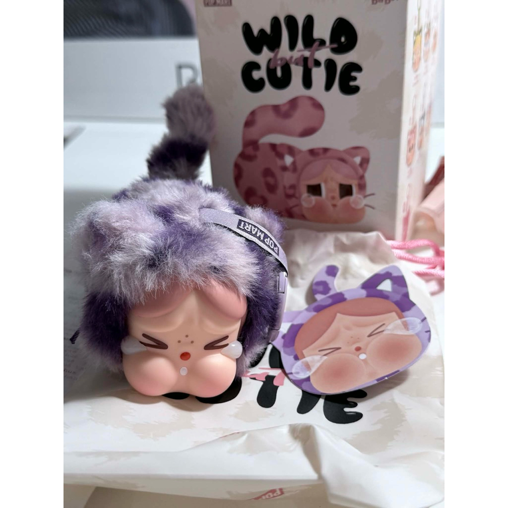 POP MART CRYBABY Wild but Cutie Series - Vinyl Plush Pendant