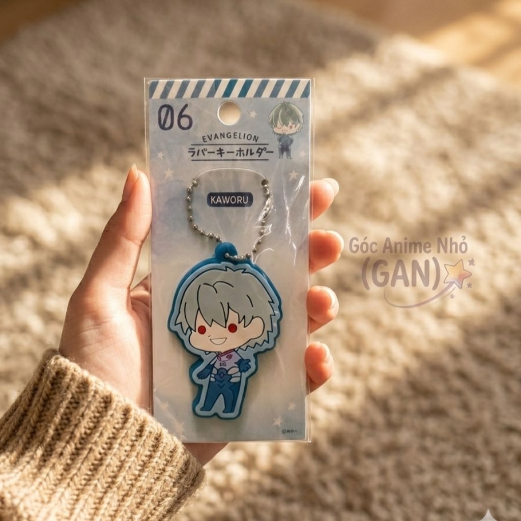 Móc khoá Kaworu Nagisa Neon Genesis Evangelion