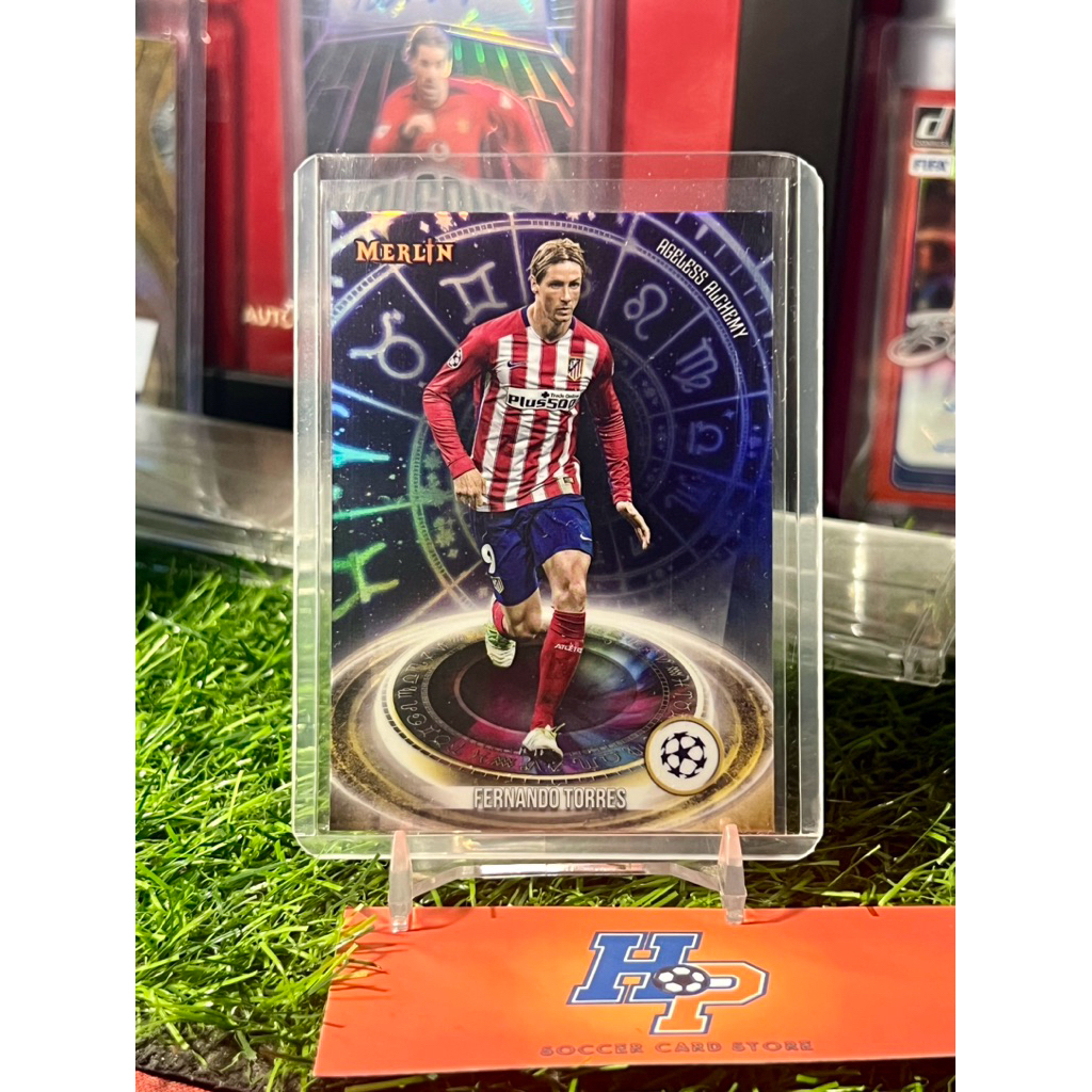 Thẻ bóng đá Fernando Torres Ageless Alchemy Topps Merlin Chrome 2023/24