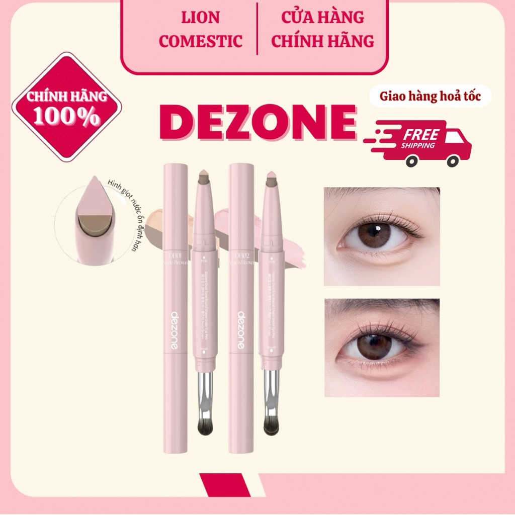 [DEZONE] Bút Kẻ Bọng Mắt 3D DEZONE 2.0 Dual Tone Under Eye Pen