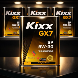 Kixx GX7 SP 5W30 (Can Thiếc 4L) Fully Synthetic - Dầu Động Cơ Xăng Cao Cấp 100% Gốc Tổng Hợp