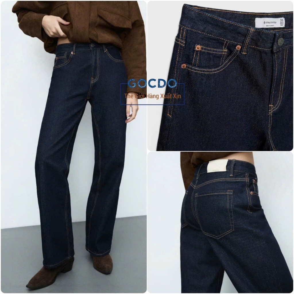 Quần jeans ống suông [GDC]