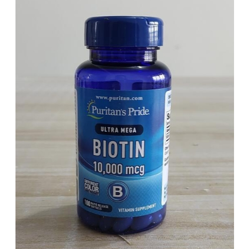 Biotin 10000mcg Purtian hỗ  trợ mọc tóc