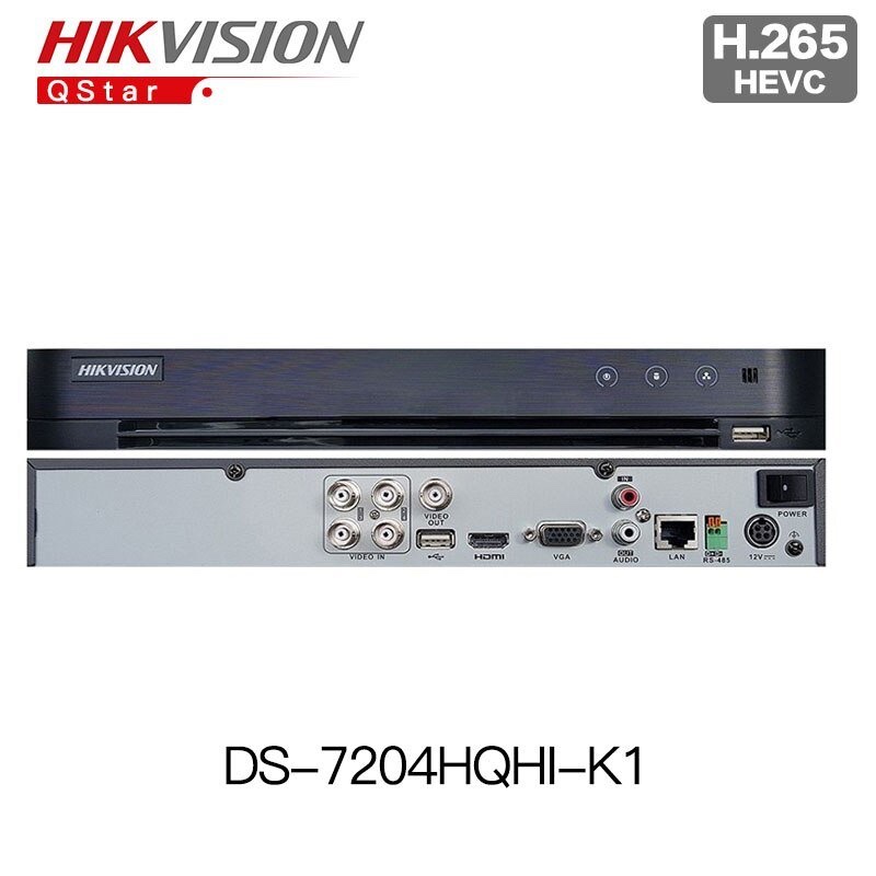 Đầu ghi 4/8/16 kênh 2MP/3MP Hikvision DS-7204HQHI-K1/08/16 (hàng 99%)