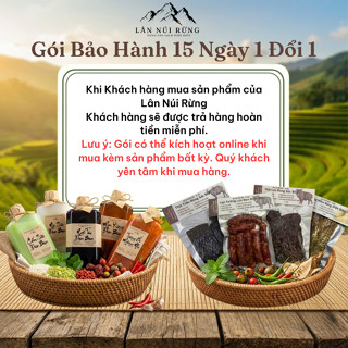 Gói Bảo Hành 15 Ngày 1 Đổi 1 Shop Lân Núi Rừng | Áp Dụng Khi Mua Kèm Sản Phẩm