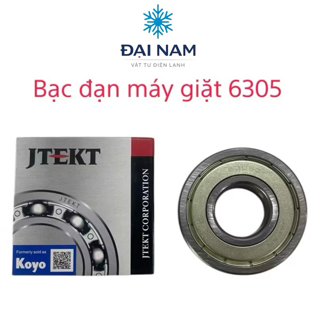 Bi máy giặt cửa ngang 6305 - Bạc đạn máy giặt cửa ngang 6305