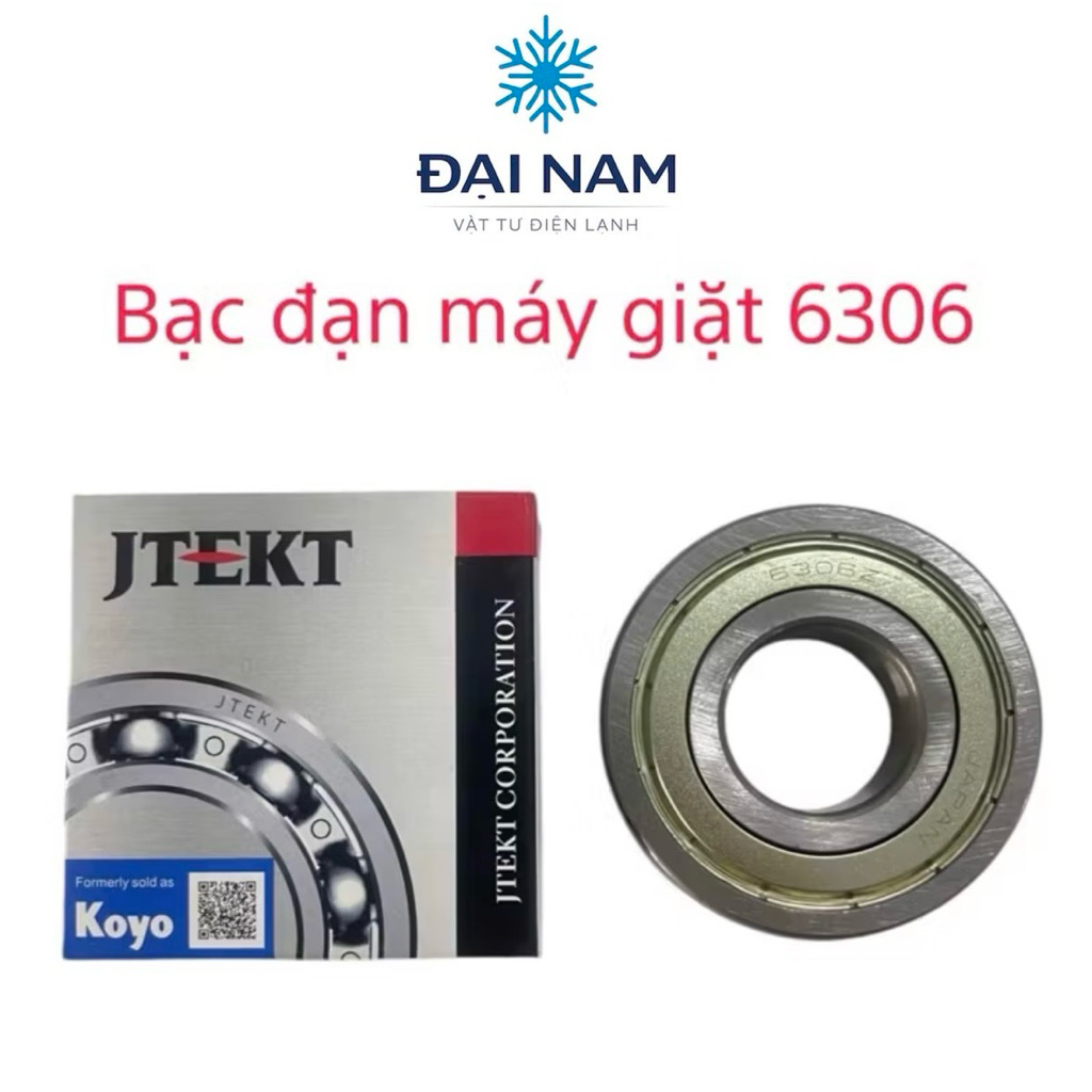 Bi máy giặt cửa ngang 6306 - Bạc đạn máy giặt cửa ngang 6306