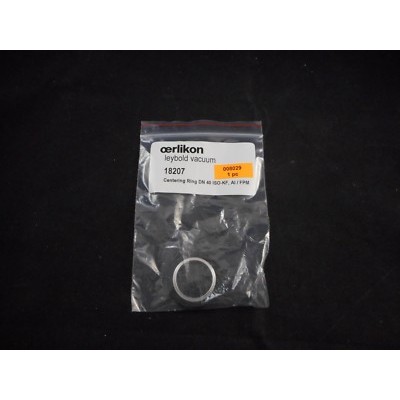 ⚙️ VÒNG ĐỊNH TÂM NHÔM KÈM O-RING FKM DN25 ISO-KF – LEYBOLD / OERLIKON 18207 ⚙️