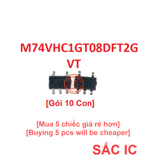 [KHAY4][Kích thước nhỏ] M74VHC1GT08DFT2G mã VT kích thước bé SC70-5 - ic nguồn trên bo mạch