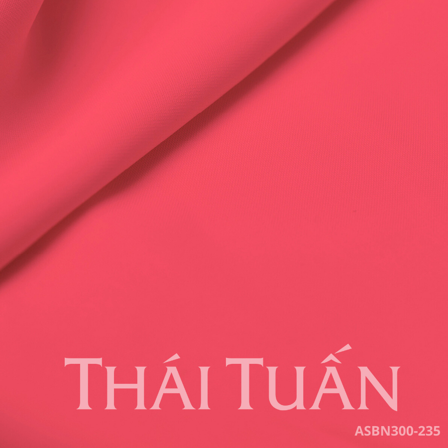 Vải Thái Tuấn - Vải Trơn Hồng Ngọc Khổ 1m15 x Dài 3m- Thái Tuấn Fashion ASBN300235