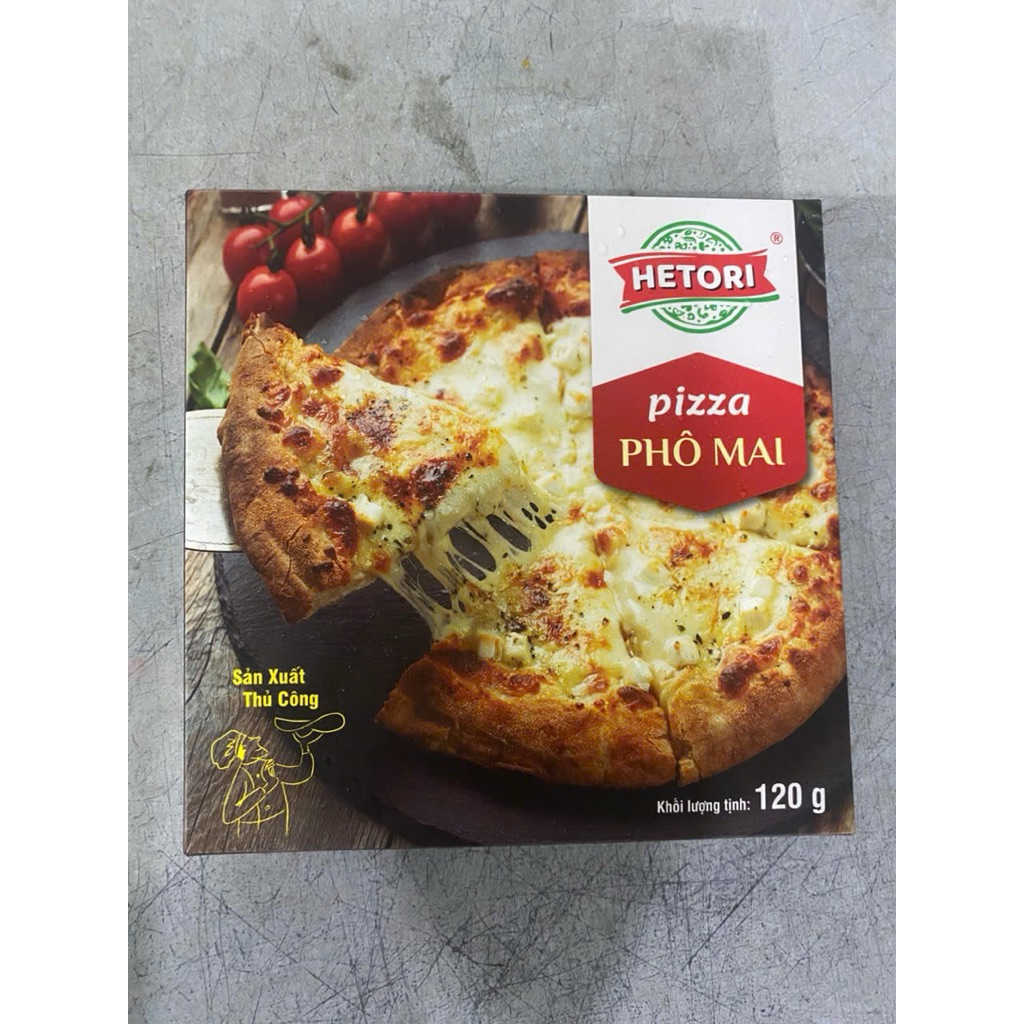 [𝐁𝐎𝐍𝐆𝐒𝐄𝐍𝐕𝐀𝐍𝐆 - 𝐂𝐇𝐀̂́𝐓 𝐋𝐔̛𝐎̛̣𝐍𝐆] Pizza phô mai Hetori 120gram