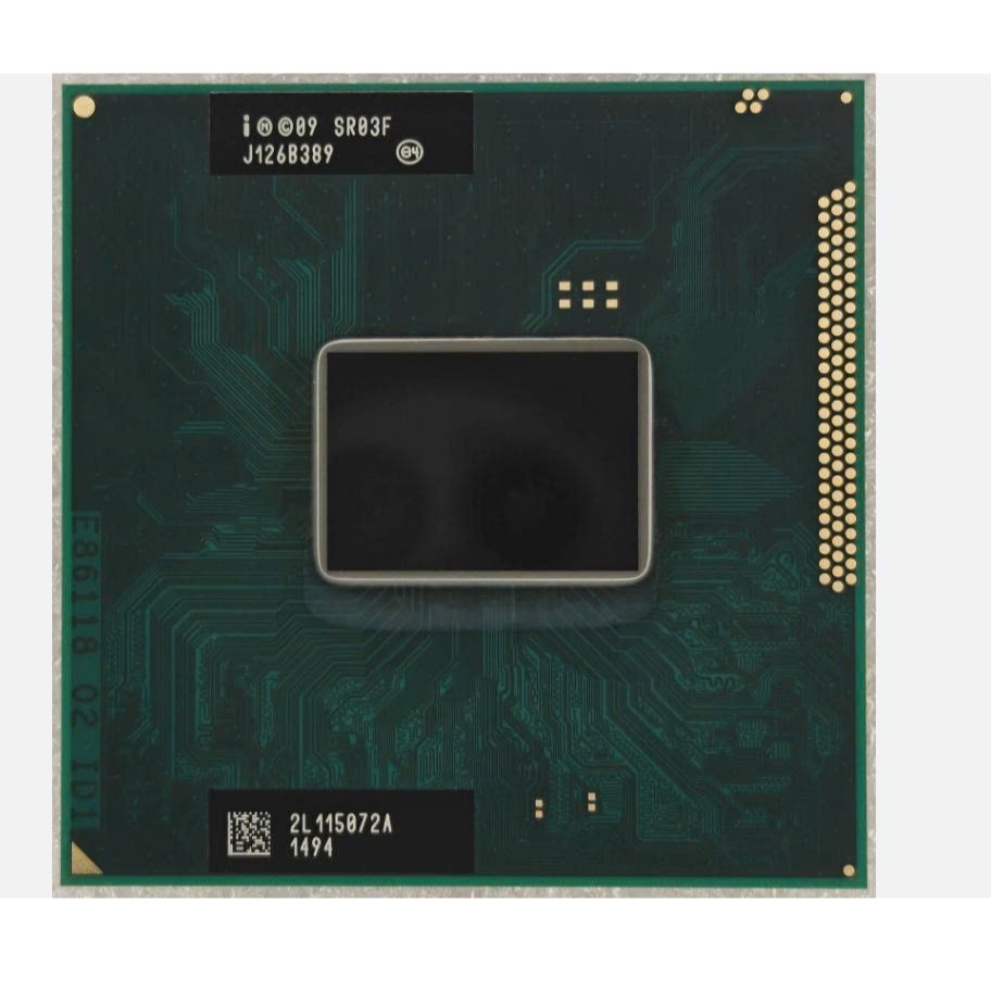 Cpu laptop Intel Core i7-2620M 2.7 GHz Socket G2 2 cores 4 threads SR03F CPU Processor 4 MB