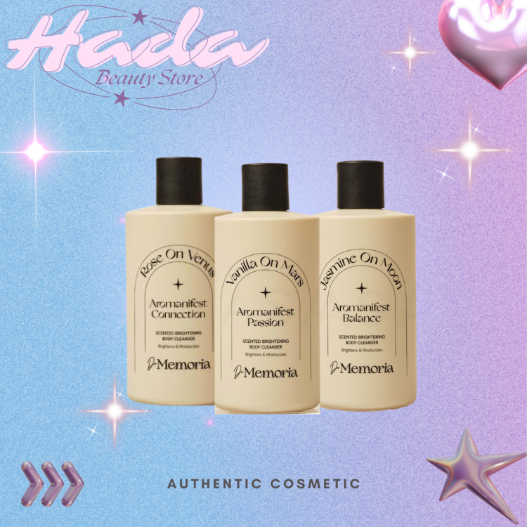 Sữa Tắm Dưỡng Trắng De Memoria Scented Whitening Body Cleanser Hương Nước Hoa 300ml