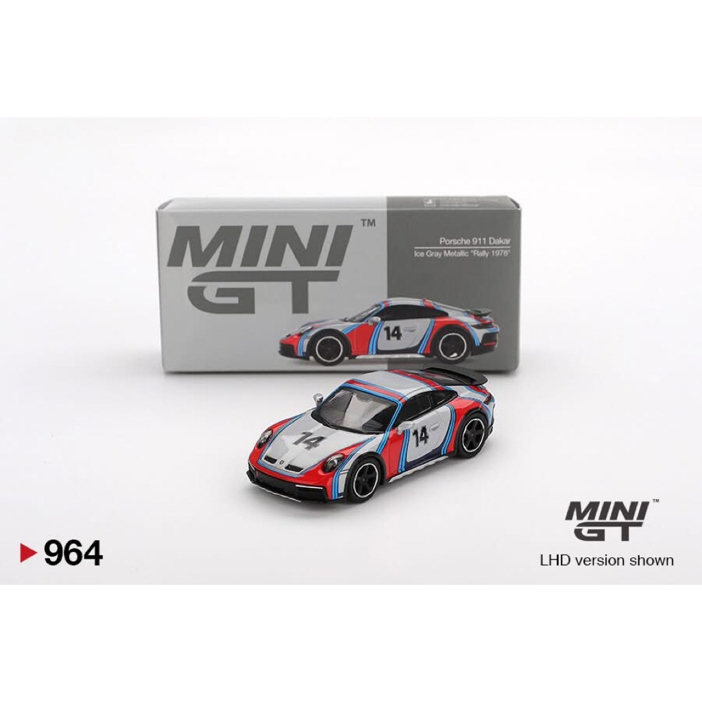 JuJutoys - Mini GT Porsche 911 Dakar