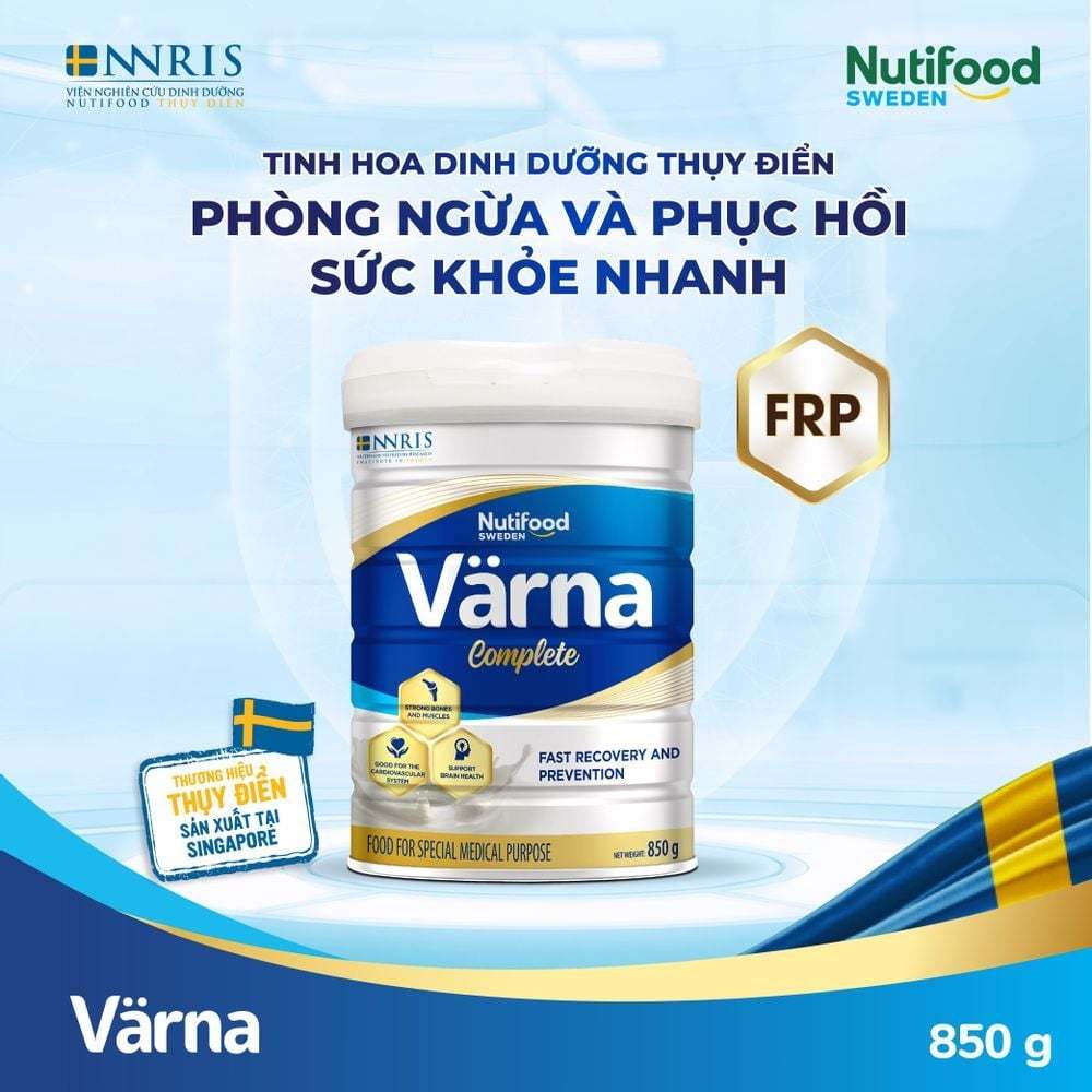 [NutiFood] - Sữa bột Varna Complete lon 850g
