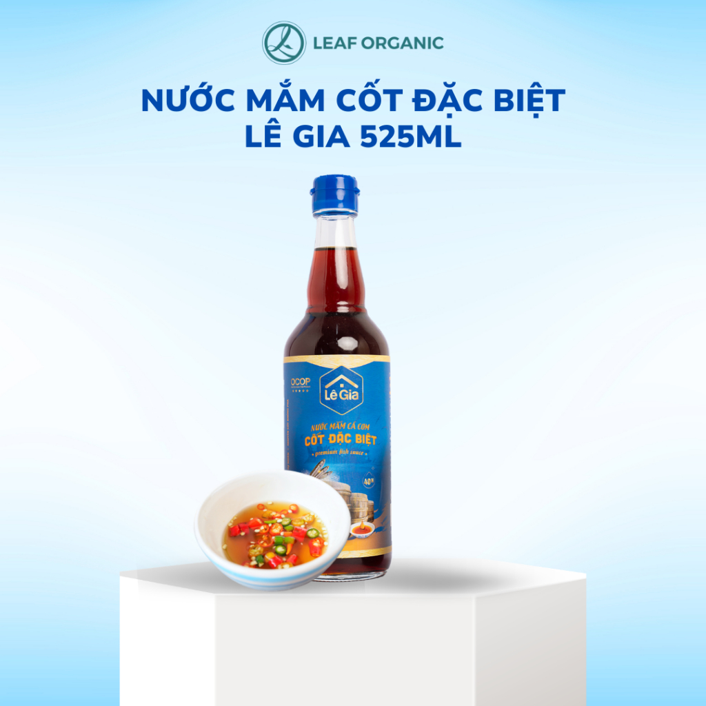 Nước Mắm Cốt Đặc Biệt Lê Gia 525ml