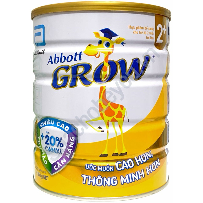 Sữa bột Abbott Grow 2+ lon 900g