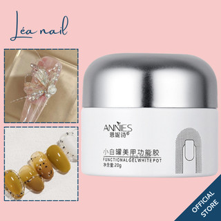 Gel vẽ nổi Annies thủy tinh 20g - Gel nặn nail định hình màu trắng, trong suốt trang trí móng