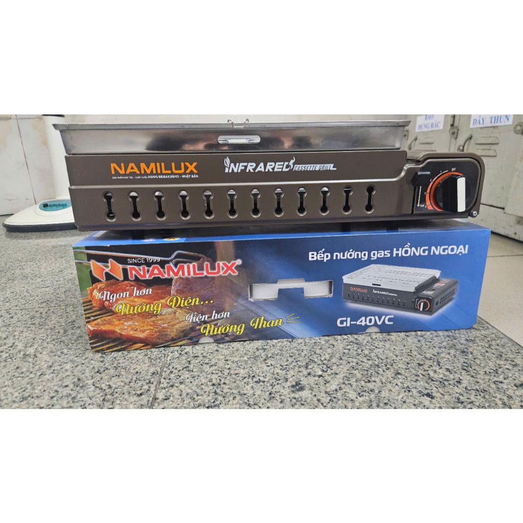 Bếp nướng gas hồng ngoại Namilux GI-40VC( MÃ CŨ GM2220PS)