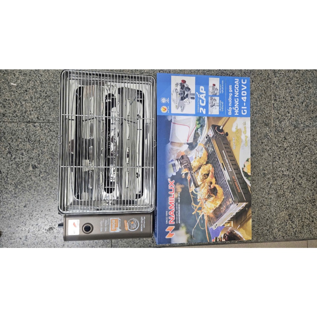 Bếp Nướng Gas Hồng Ngoại Namilux-Mother GI-40VC (MÃ CŨ GM2220PS)