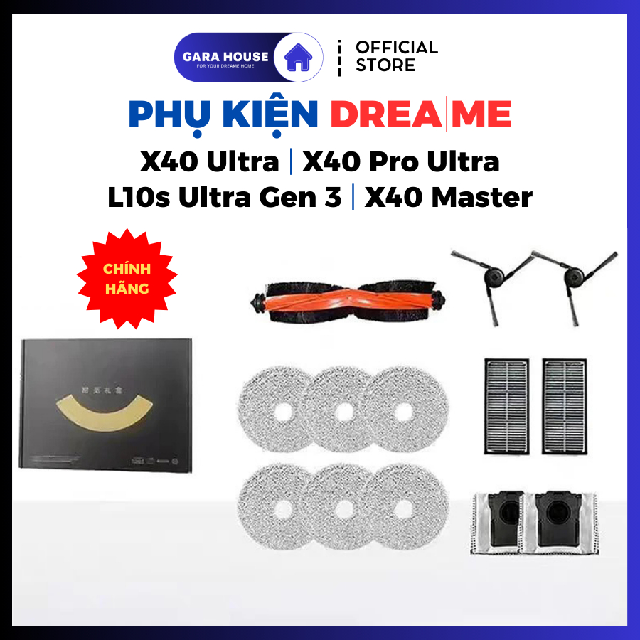 [Hãng] Bộ phụ kiện Draeme X40 Ultra, X40 Master, S30 Pro Ultra, L40 Ultra, L10s Ultra Gen 3, M40
