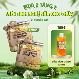 [MUA 2 TẶNG 1]Combo 2 viên tinh nghệ mật ong nguyên bản Thuận Thiên TẶNG 1 SỮA TẮM GỪNG 120ml