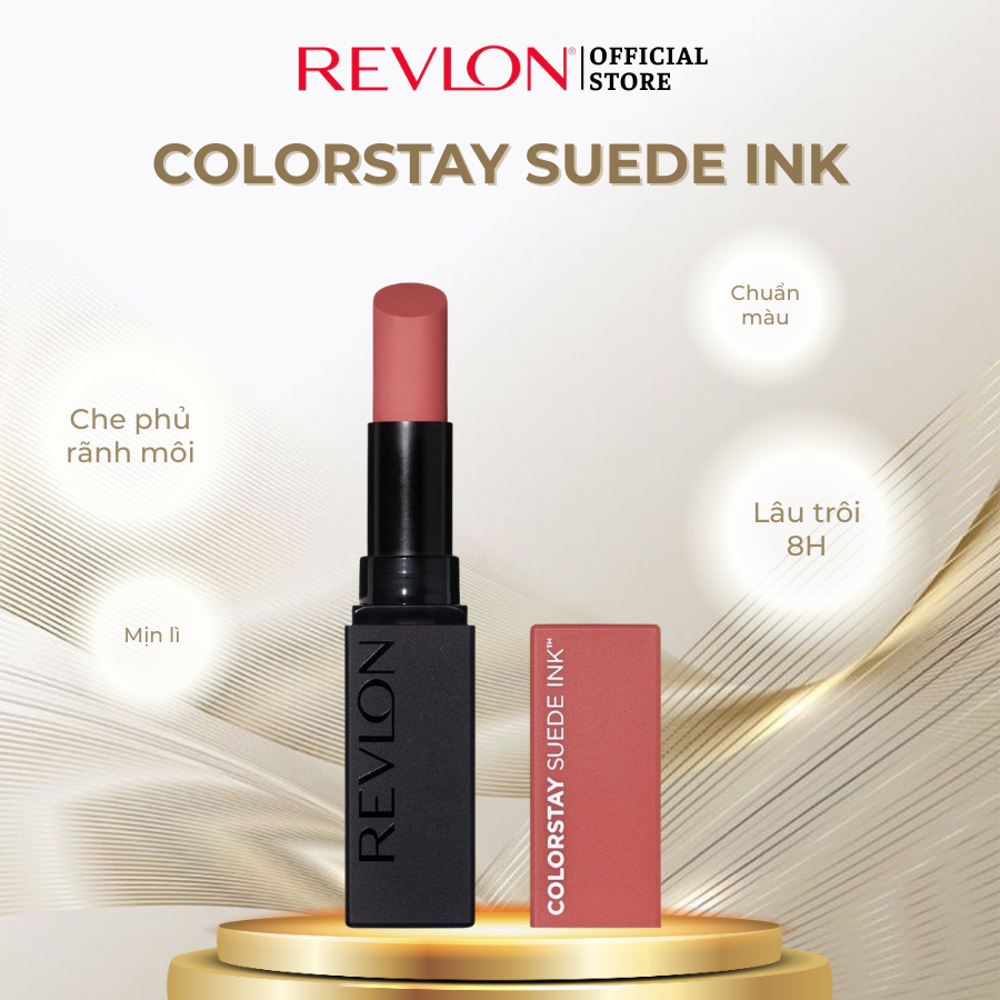 Son Môi Lâu Phai Revlon ColorStay Suede Ink Mịn Lì Như Nhung (2.55g) | BigBuy360 - bigbuy360.vn
